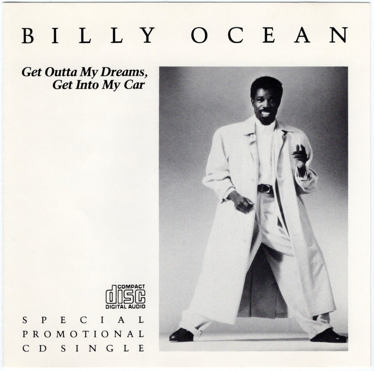 Billy Ocean - Get Outta My Dreams, Get Into My Car [CD Single