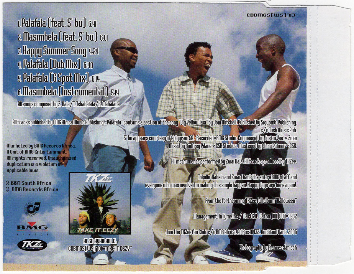 TKZee - Palafala [CD Single] – Hella Dope Records