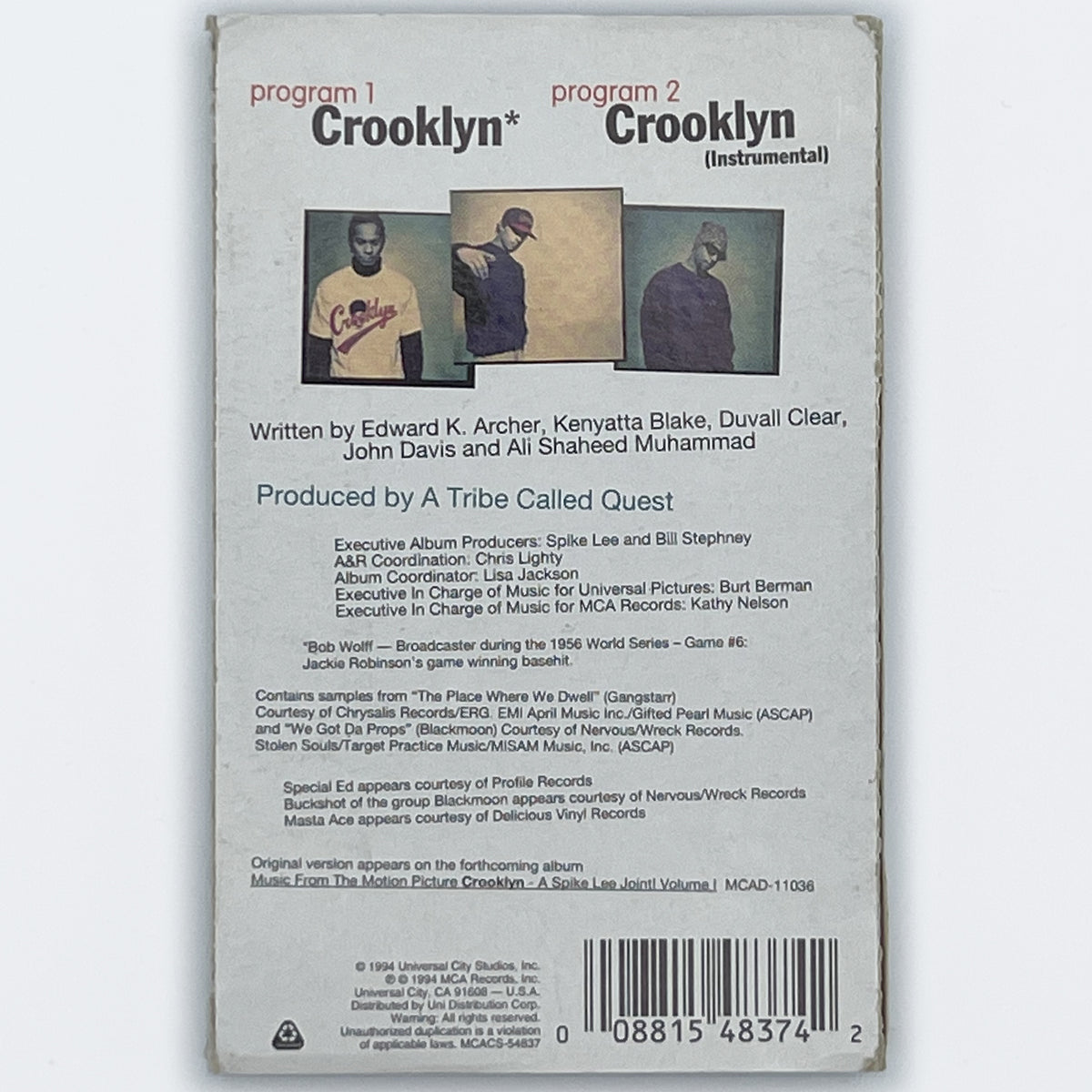 Crooklyn Dodgers - Crooklyn [Cassette Single] – Hella Dope Records