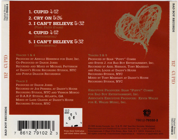 112 - Cupid [CD Single]