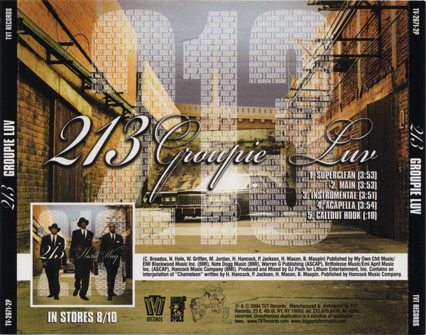 213 - Groupie Luv [CD Single]