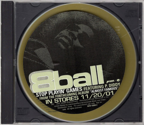 Eightball - Stop Playin' Games [CD Single]