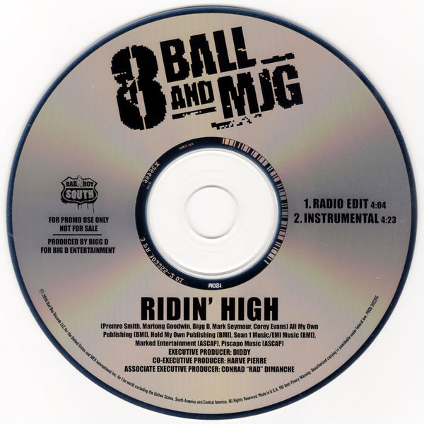 Eightball & MJG - Ridin' High [CD Single]