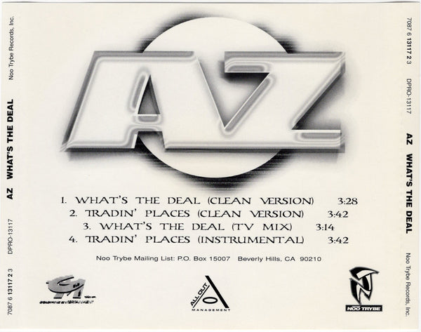 AZ - What's The Deal [CD Single]