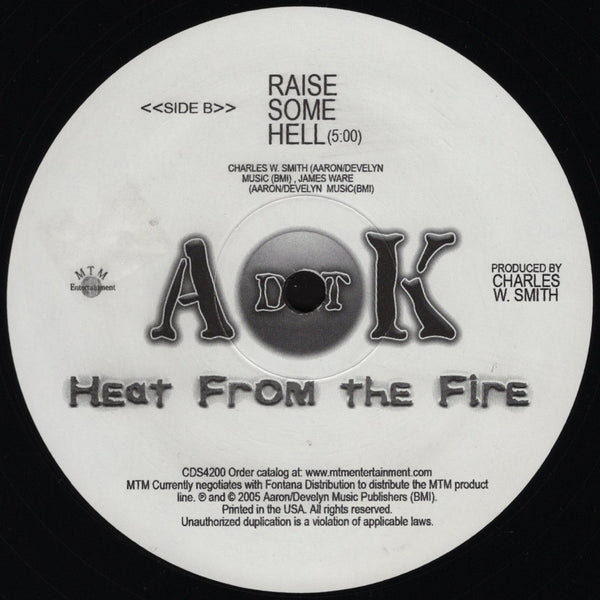 A Dot K - Thug In Me [12" Single]
