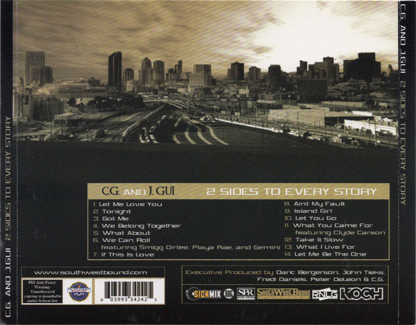 C.G. & J. Gui - 2 Sides To Every Story [CD Album]