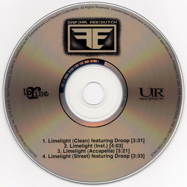 F.E. - Dap, Mr. Kee, Dutch - Limelight [CD Single]