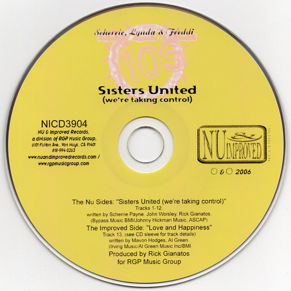 FLOS - Sisters United (We're Taking Control) [CD Single]