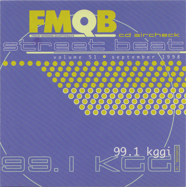 FMQB CD Aircheck Volume 51 • September 1998 [CD Promo]
