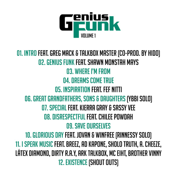 Genius Funk - Volume 1 [CD]