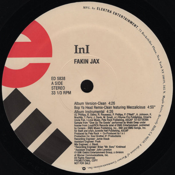 INI - Fakin Jax [12" Single]