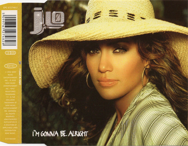 J.Lo aka Jennifer Lopez - I'm Gonna Be Alright (Track Masters Remix) [CD Single]