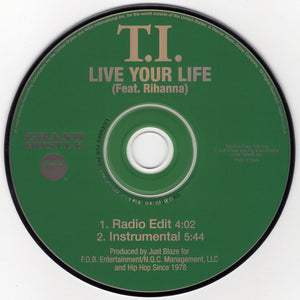 T.I. & Rihanna - Live Your Life [CD Single]