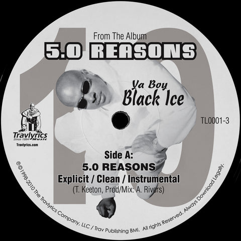 Ya Boy Black Ice - 5.0 Reasons [10th Anniversary 2x12" Singles]