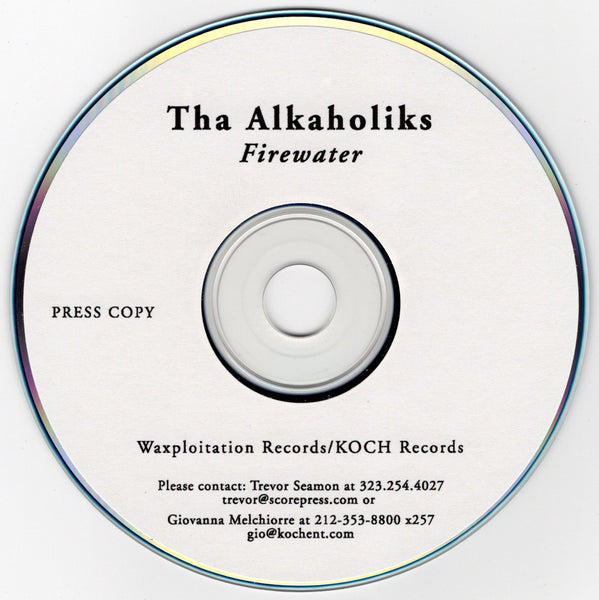 Tha Alkaholiks - Firewater (Press Copy) [CD Album]