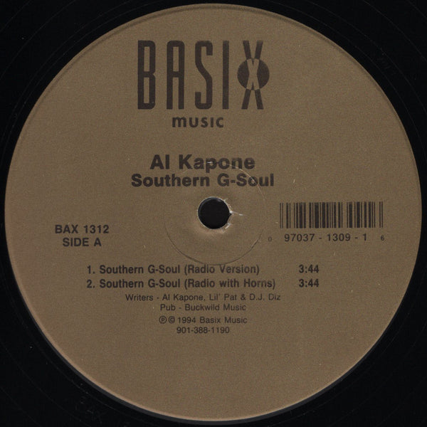 Al Kapone - Souther G-Soul [12" Single]