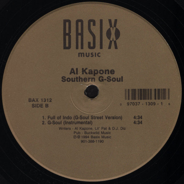 Al Kapone - Souther G-Soul [12" Single]
