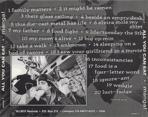 All You Can Eat - Manga [CD Album]
