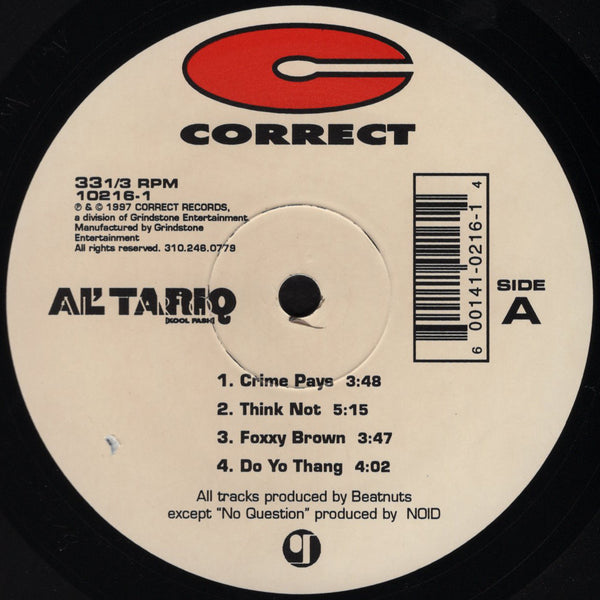 Al' Tariq - God Connections (Instrumental EP) [12" Vinyl]