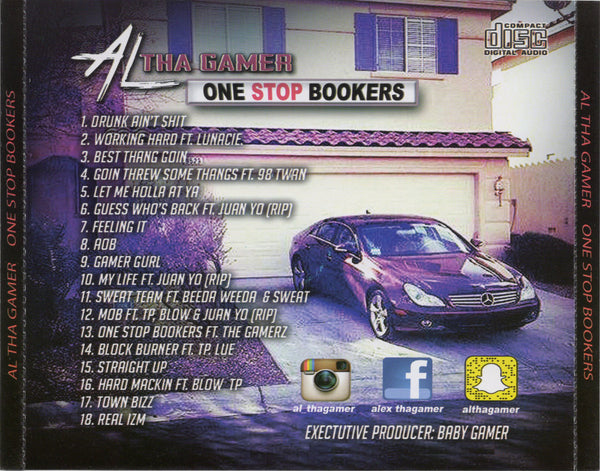 Al Tha Gamer - One Stop Bookers [CD Album]