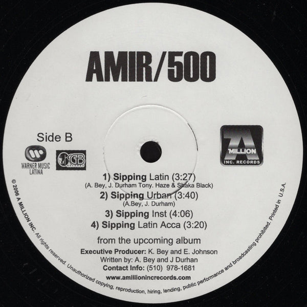 Amir/500 - Foot To The Floor / Sipping [12" Single]