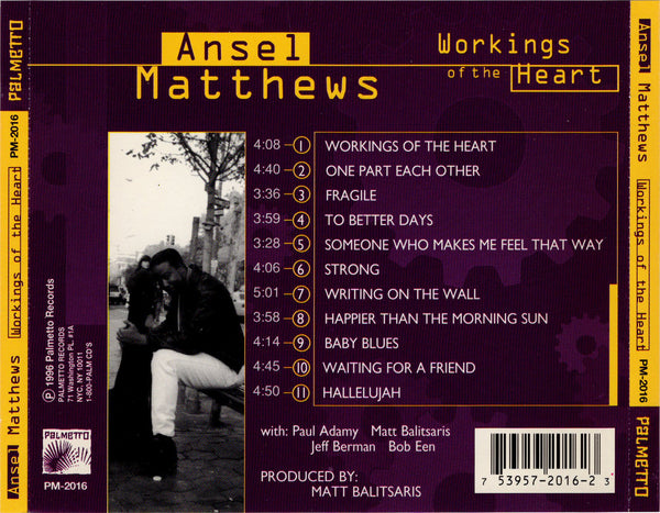 Ansel Matthews - Workings Of The Heart [CD Album]