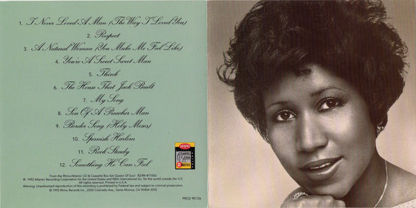 Aretha Franklin - The Queen Of Soul Sampler [CD Promo]