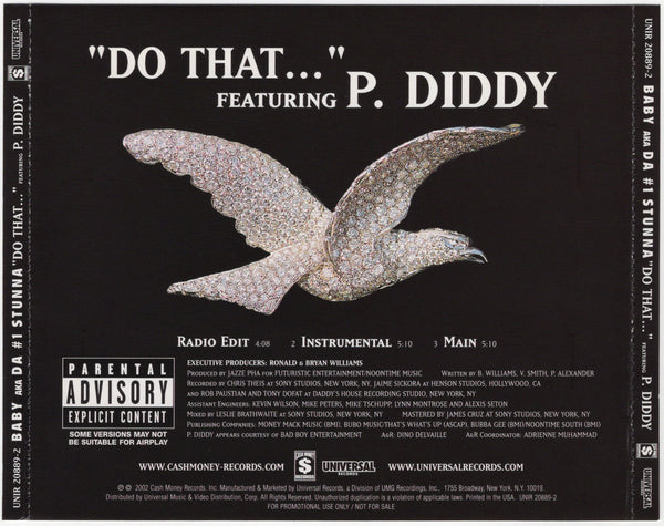 Baby aka Birdman - Do That [CD Single]