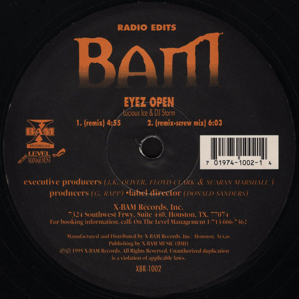 BAM - Eyez Open / A Rough Z'aggin Bible [12" Single]