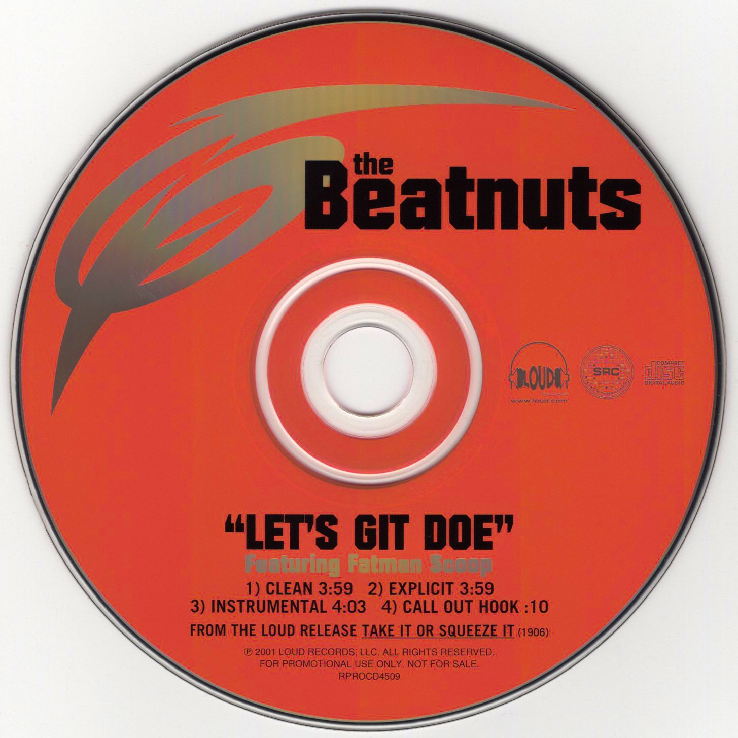 The Beatnuts & Fatman Scoop - Let's Git Doe [CD Single]