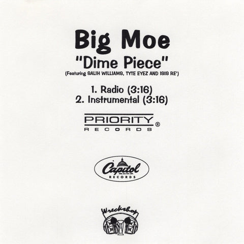 Big Moe - Dime Piece [CD Single]