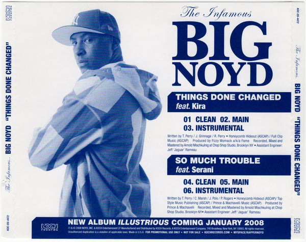 Big Noyd - Things Done Changed [CD Single]