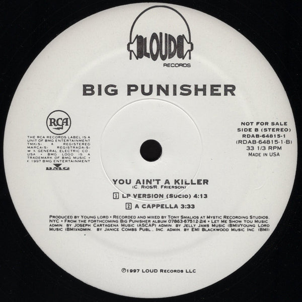 Big Punisher - You Ain't A Killer [12" Single]