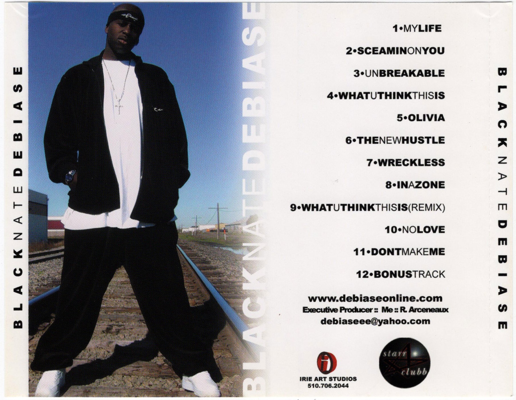 Black Nate - Black Nate Debiase [CD Album] – Hella Dope Records