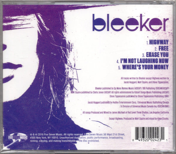 Bleeker - Bleeker [CD EP]