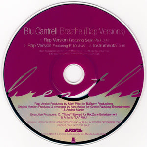 Blu Cantrell - Breathe (Rap Versions) [CD Single]