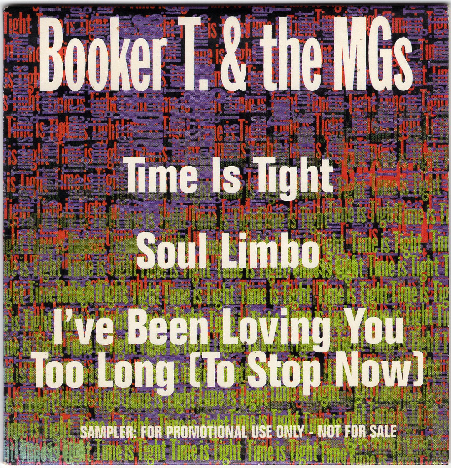 Booker T & The MG's - 3 Song Sampler [CD Promo]