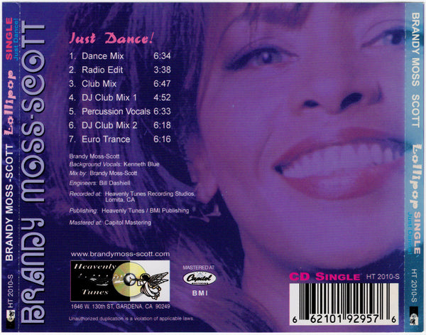 Brandy Moss-Scott - Just Dance! [CD Single]