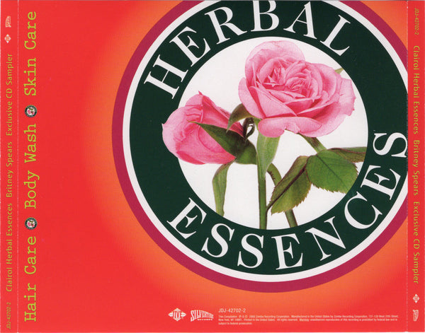 Britney Spears - Clairol Herbal Essences Exclusive CD Sampler [CD Promo]