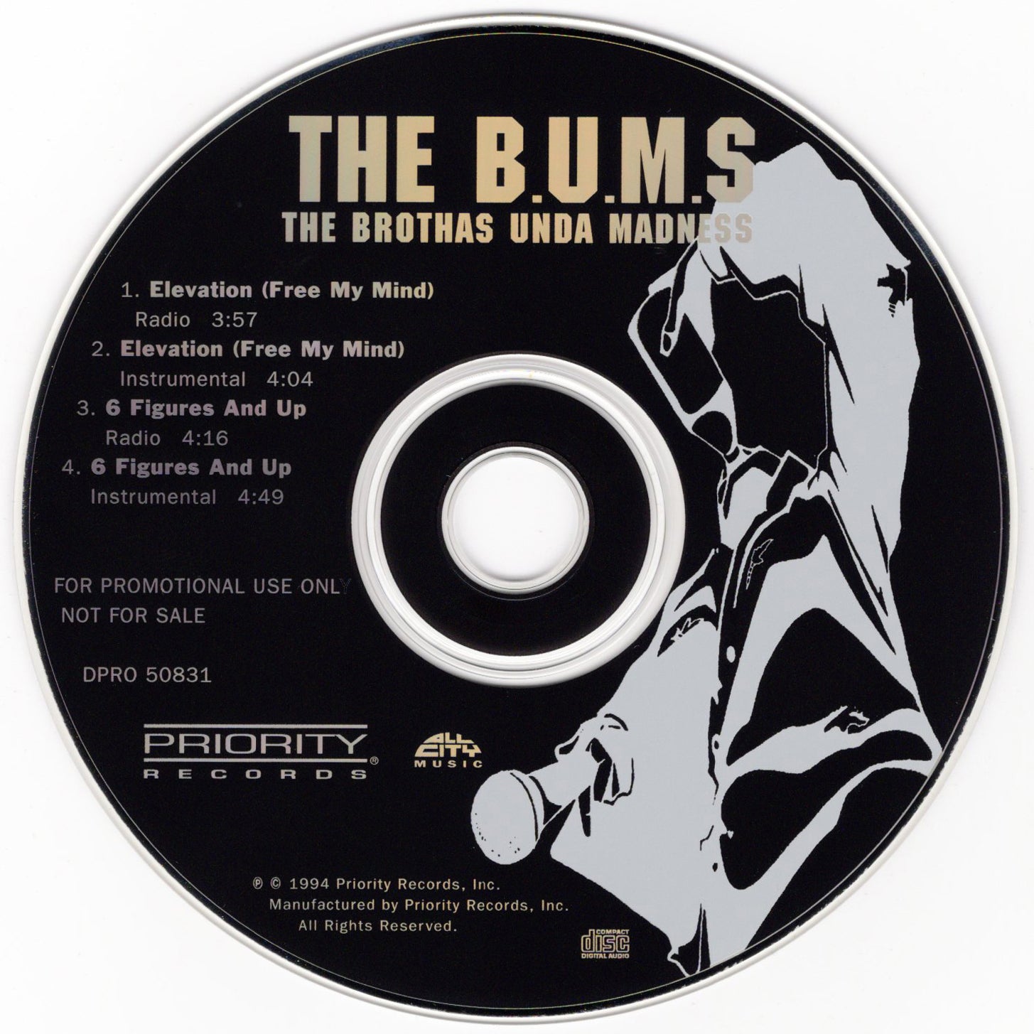 The B.U.M.S. - Elevation (Free My Mind) [CD Single]