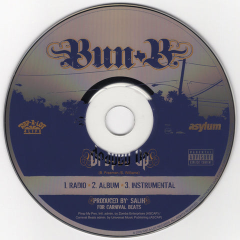 Bun B - Draped Up [CD Single]