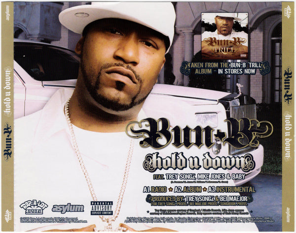 Bun B - Hold U Down [CD Single]