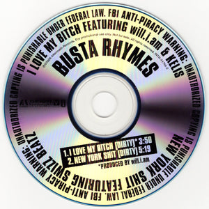 Busta Rhymes - I Love My Bitch / New York Shit [CD Single]