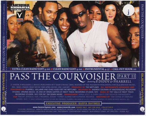 Busta Rhymes - Pass The Courvoisier - Part II [CD Single]