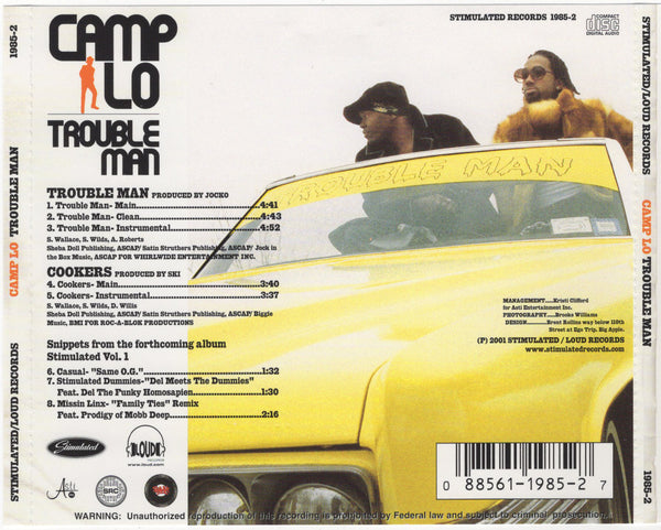 Camp Lo - Trouble Man [CD Single]