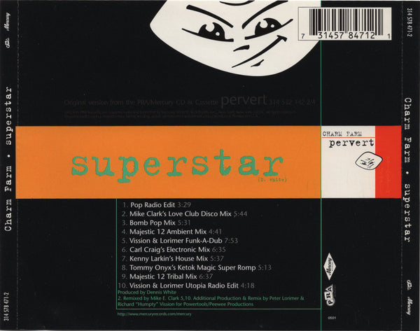 Charm Farm - Superstar [CD Single]