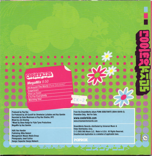 Cooler Kids - MegaMix [CD Promo]