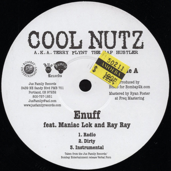 Cool Nutz - Enuff / Freq [12" Single]