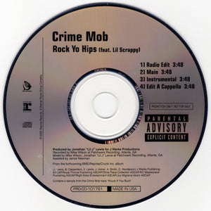 Crime Mob - Rock Yo Hips [CD Single]