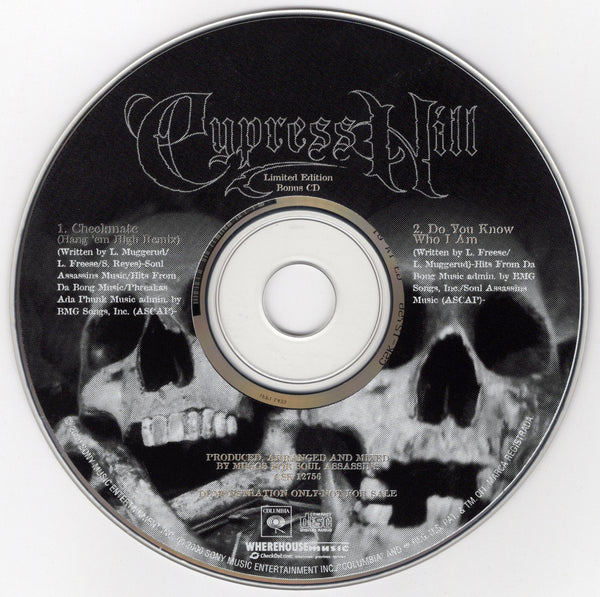 Cypress Hill - Limited Edition Bonus CD [CD Single]